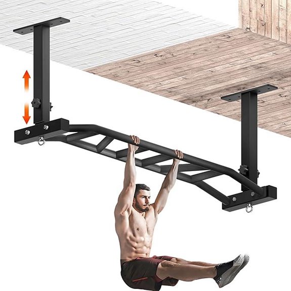 48 Heavy Duty Ceiling Pull Up Bar