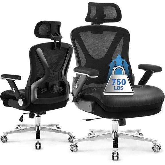 750lbs Heavy-Duty Ergonomic Office Chair