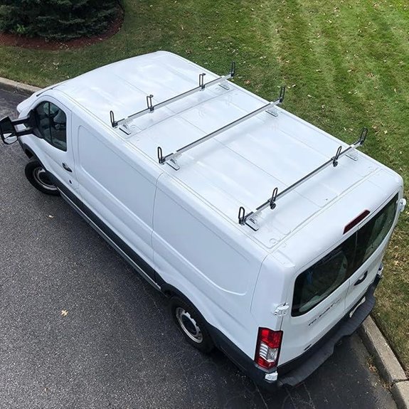 Vantech Heavy Duty Roof Ladder Rack for Ford Transit