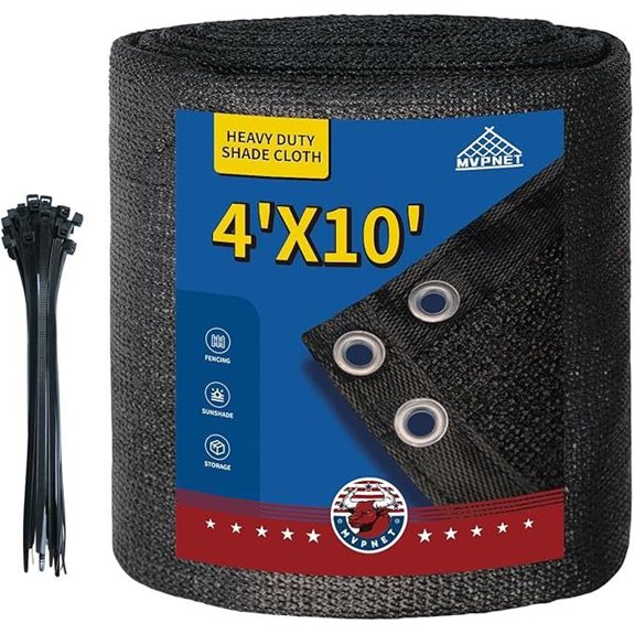 Heavy Duty Garden Privacy Fence Screen (4x10ft)