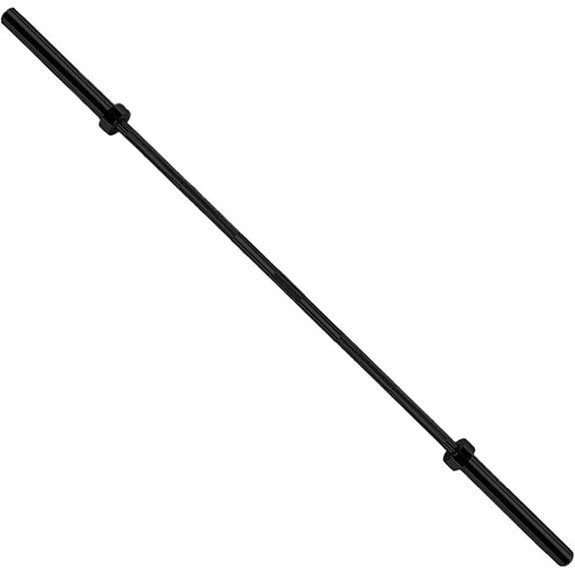 Fitvids 7FT Olympic Powerlifting Barbell (700 lb Capacity)