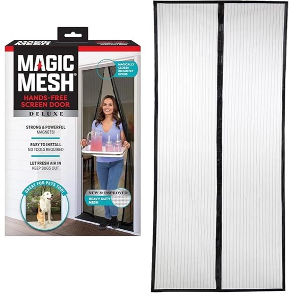Magnetic Screen Door Heavy Duty Kid & Pet Friendly