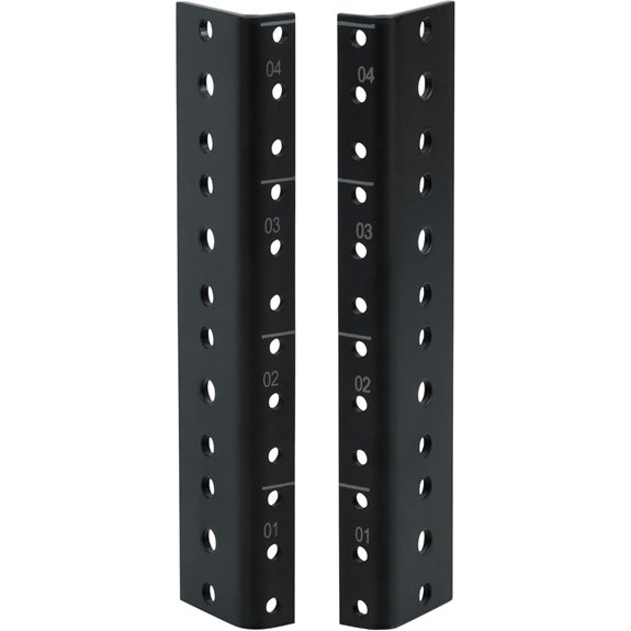 Gator Heavy Duty Steel Rack Rail Set 4U