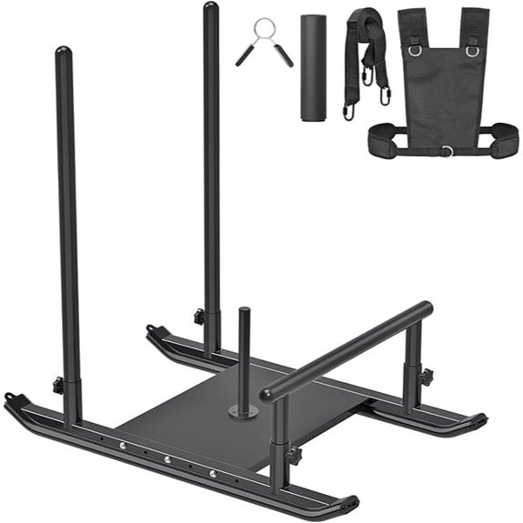 Kipika Heavy-Duty Weight Sled for Strength Training
