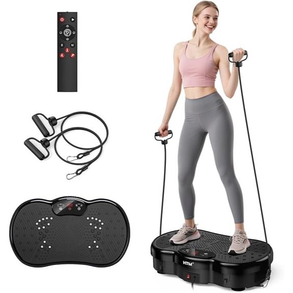 Vibration Plate Exercise Machine with 300 lbs Capacity