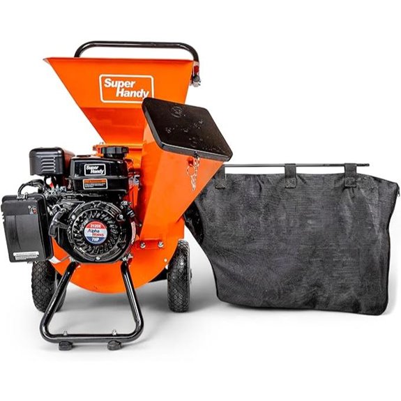 SuperHandy 7HP Heavy-Duty Wood Chipper Mulcher