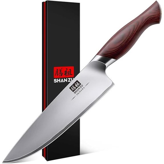 SHAN ZU 8-Inch High Carbon Japanese Chef Knife