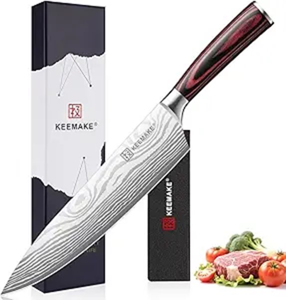 KEEMAKE 8-Inch Chef Knife High Carbon Steel