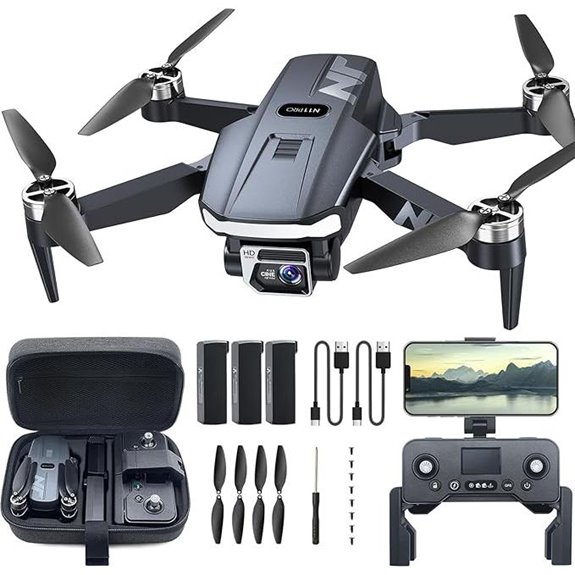 Professional 4K GPS Drone with Camera for Beginners