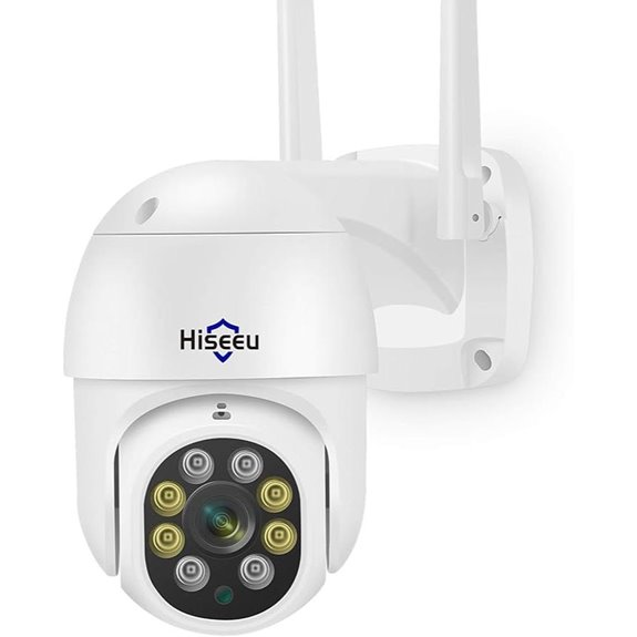 Hiseeu 2K 3MP PTZ WiFi Security Camera