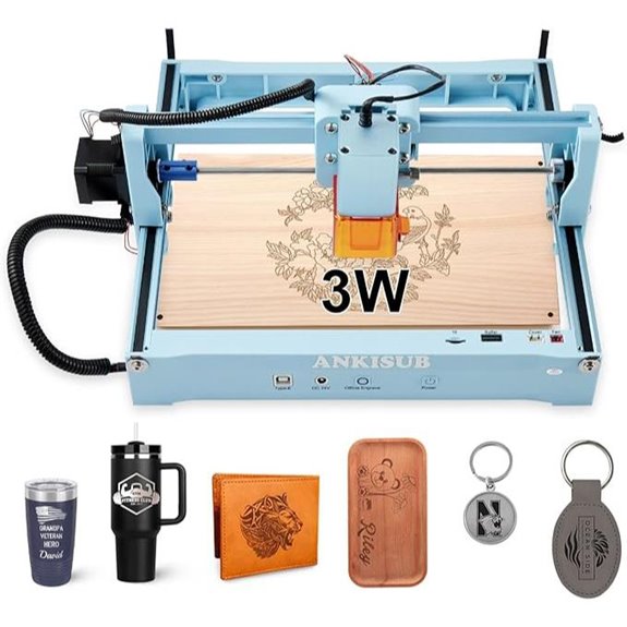L4 Laser Engraver Machine with 3000mW Power