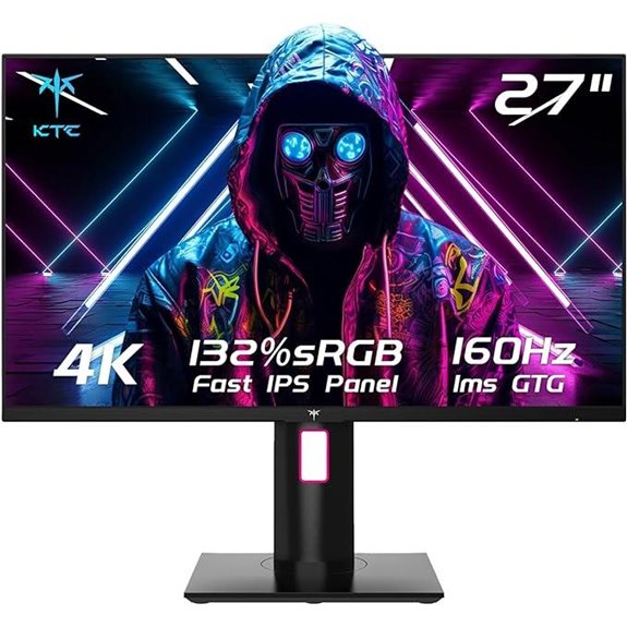 KTC 27 4K UHD 144Hz Gaming Monitor with HDR