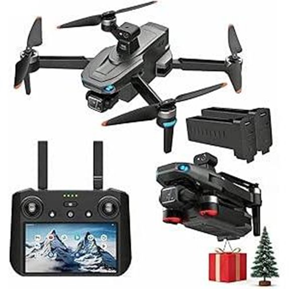 NewUpgraded Drone with Camera GPS 4K HD 50×Zoom
