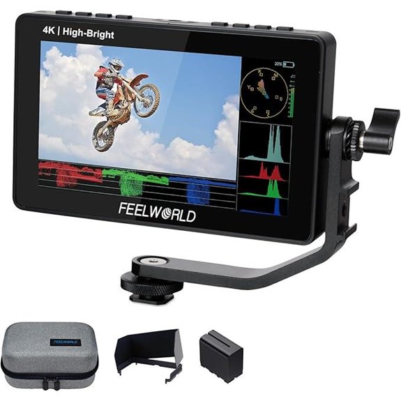 FEELWORLD F5 Prox 5.5 4K HDMI DSLR Monitor Kit