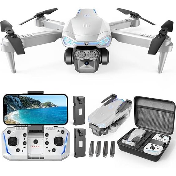 1080P Foldable Drone with Camera and Accessories