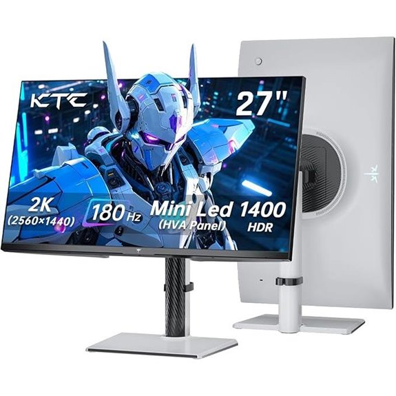 KTC 27 1440P HDR Gaming Monitor with Adjustments
