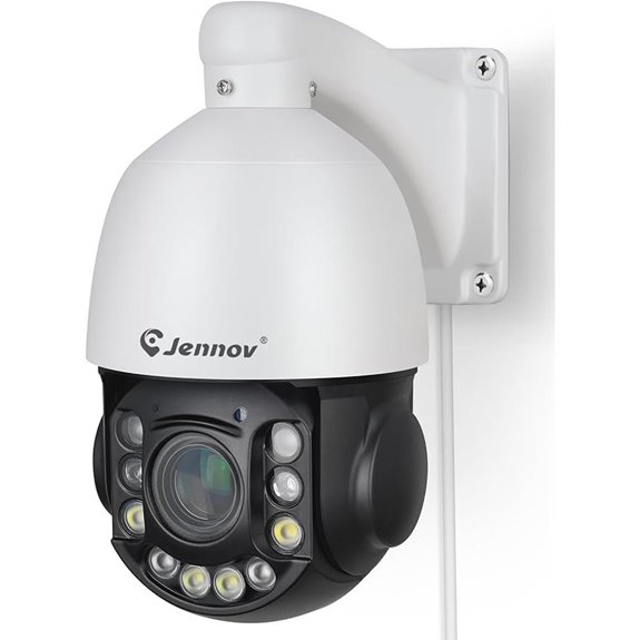 Jennov 6MP PTZ PoE Outdoor Security Camera