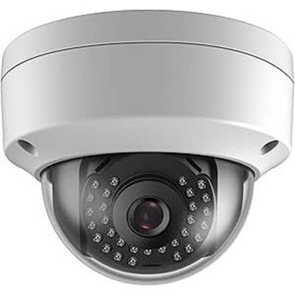 4MP PoE Vandal Dome Camera with Night Vision