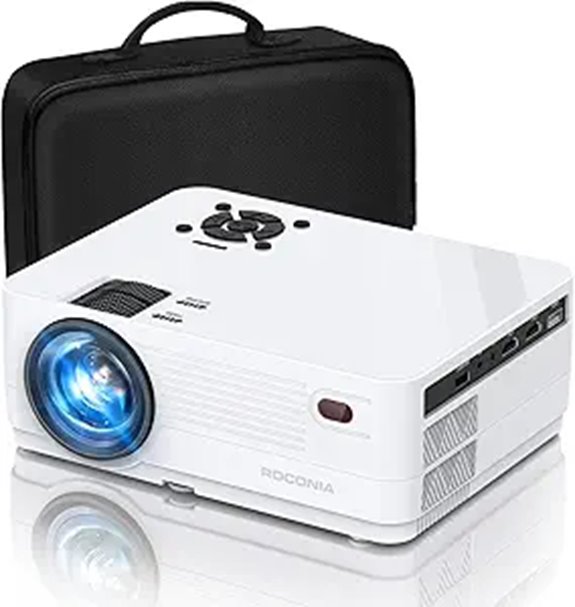 1080P 5G WiFi Bluetooth Home Theater Projector
