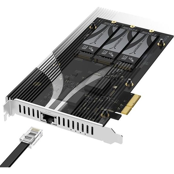 Sabrent PCIe 3.0 x4 Add-in Card with 10GbE