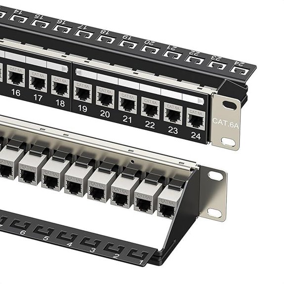 Cable Matters 24-Port 10Gbps Cat6A Patch Panel