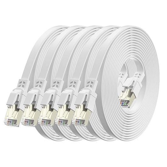 Cat 8 Ethernet Cable 5-Pack 3FT High-Speed Network