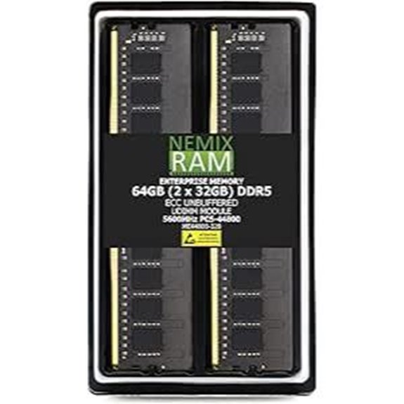 NEMIX 64GB DDR5 5600MHz ECC UDIMM RAM Kit