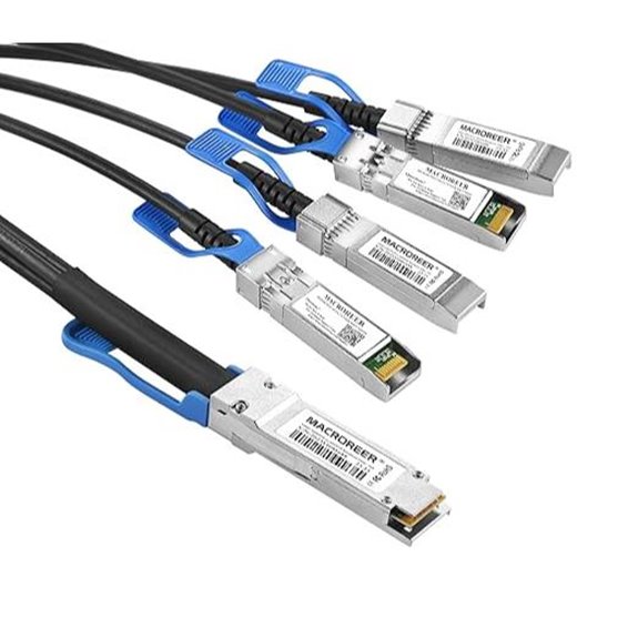 QSFP28 to 4x SFP28 Passive Copper Splitter Cable