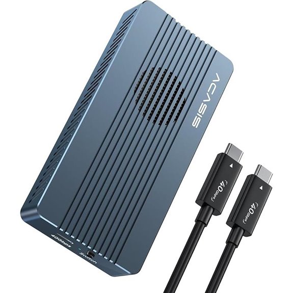 ACASIS 40Gbps M.2 NVMe SSD Enclosure with Fan