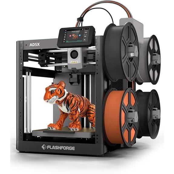 FLASHFORGE AD5X Multi-Color 3D Printer 600mm/s