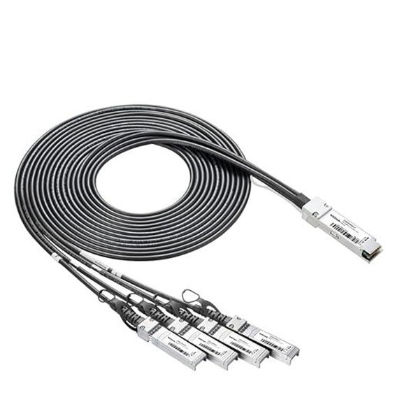 40G QSFP+ to 4xSFP+ Breakout Copper Cable