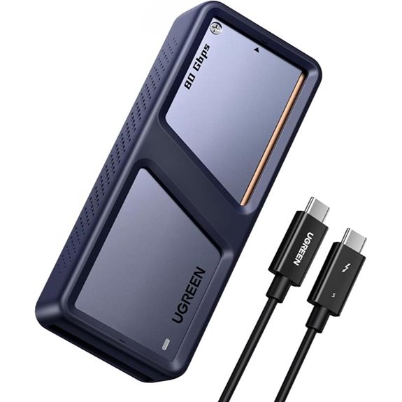 UGREEN 80Gbps NVMe SSD Enclosure with Cooling