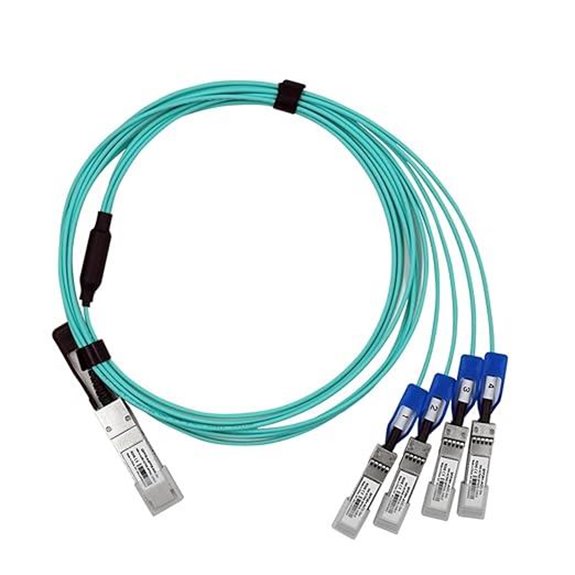 100G QSFP28 to 4x25G SFP28 Breakout Active Optical Cables