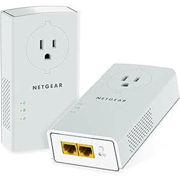 NETGEAR Powerline Adapter Kit 2000 Mbps Passthrough