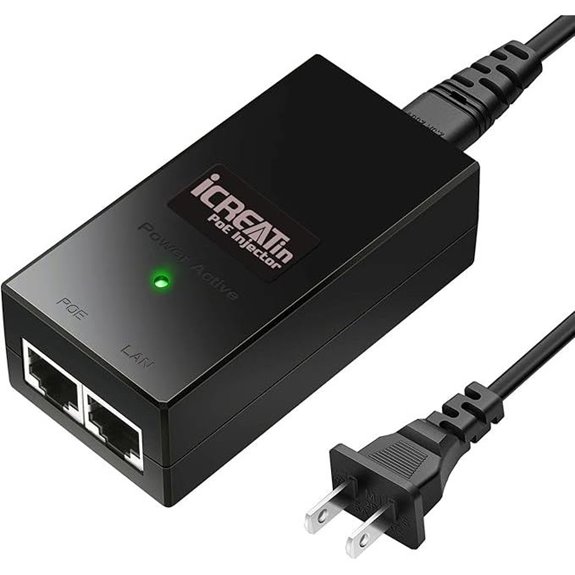 Gigabit POE Injector Adapter (IEEE 802.3af)