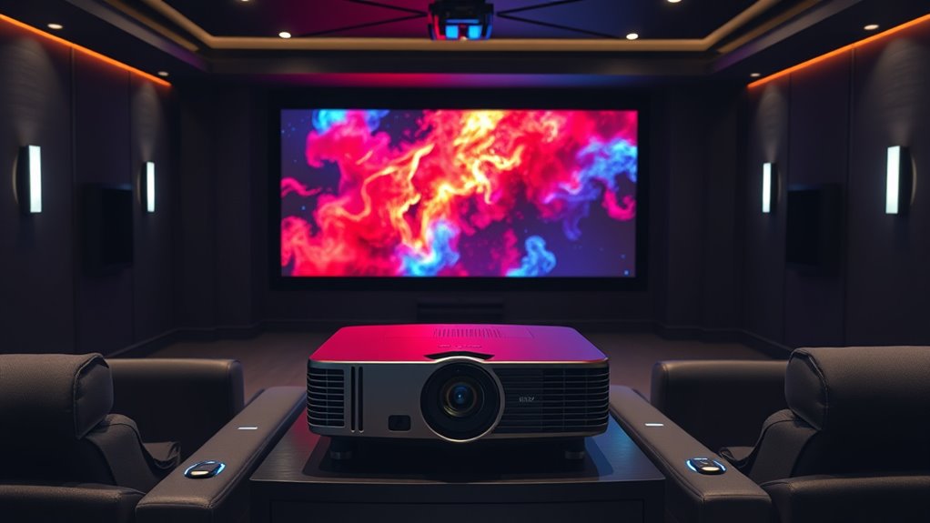home cinema projector features