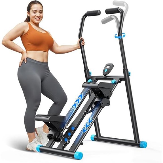 MERACH 3-Level Resistance Stair Climber for Home Gym