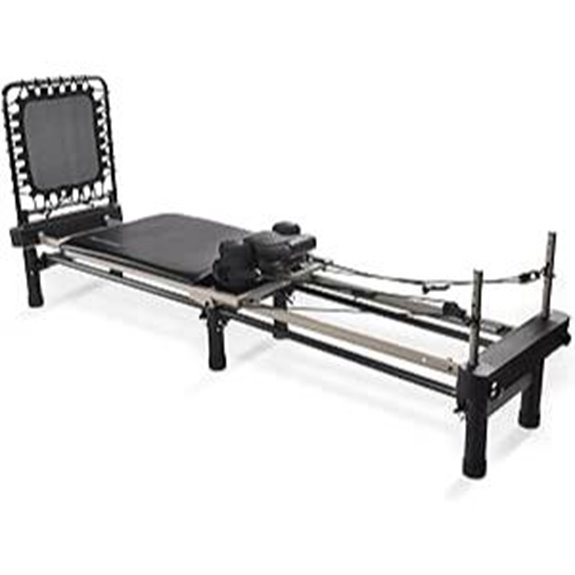AeroPilates Reformer Home Workout Equipment Pilates Machine w/Resistance