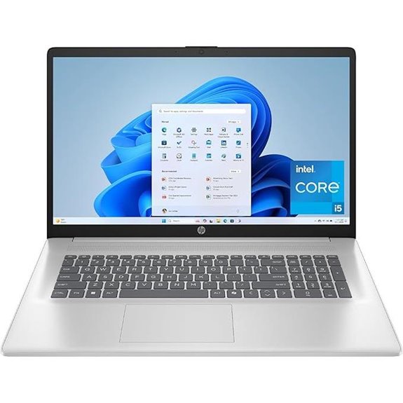 HP 17.3 FHD Laptop with Intel i5 16GB RAM