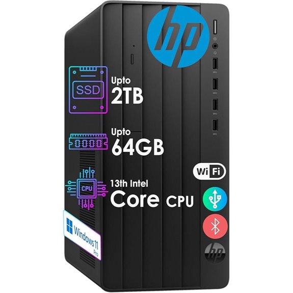 HP Desktop Tower Pro with 13th Gen CPU