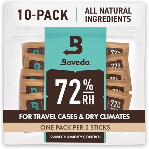 Boveda 72% RH 2-Way Humidity Control (10 Pack)