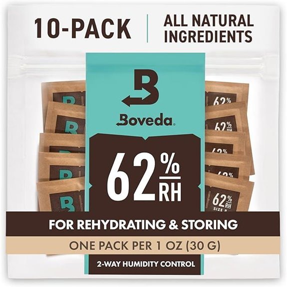Boveda 62% RH Humidity Control Pack (8-10 Pack)