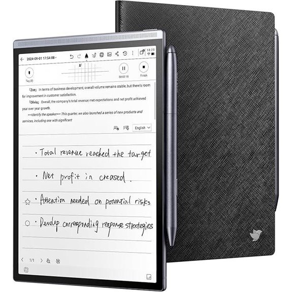 iFlytek AINOTE Air 2 Tablet with Folio and Pen