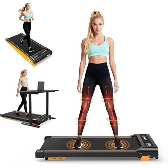 Walking Pad with Incline and LED Display