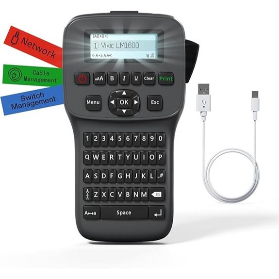 Industrial Bluetooth Label Maker with Tape