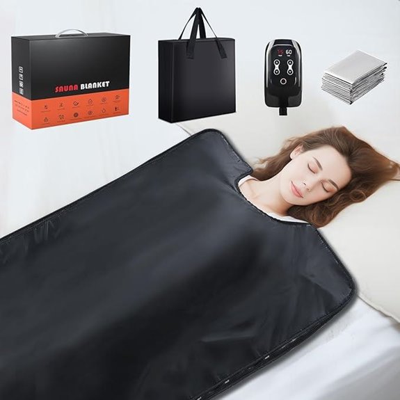 Infrared Sauna Blanket with Carbon Heating for Home
