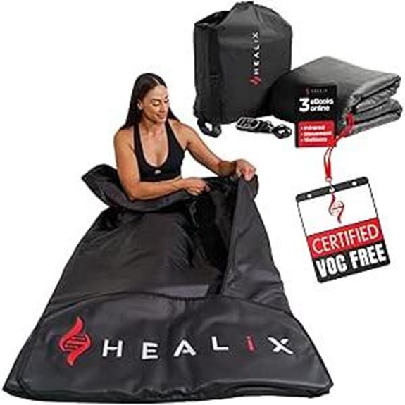 Healix Infrared Sauna Blanket for Relaxation & Wellness