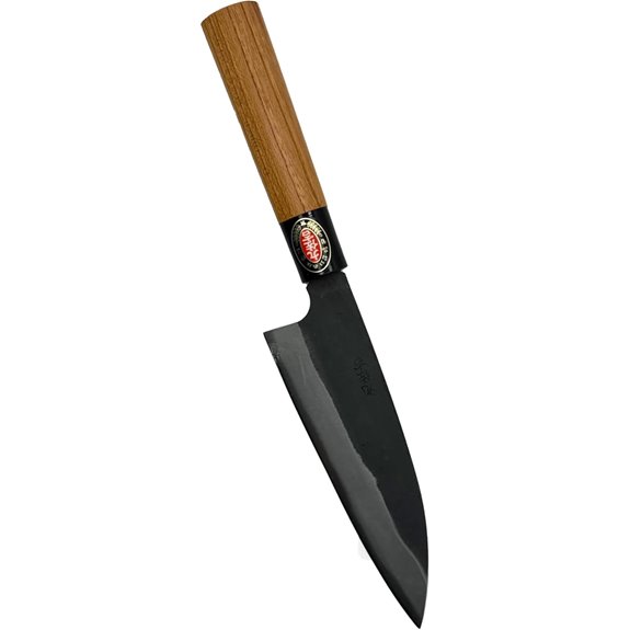 YOSHIDAHAMONO Japanese Santoku Knife with Warranty