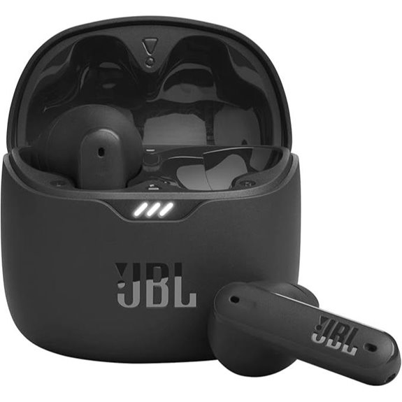JBL Tune Flex - True Wireless Noise Cancelling Earbuds (Black) Small