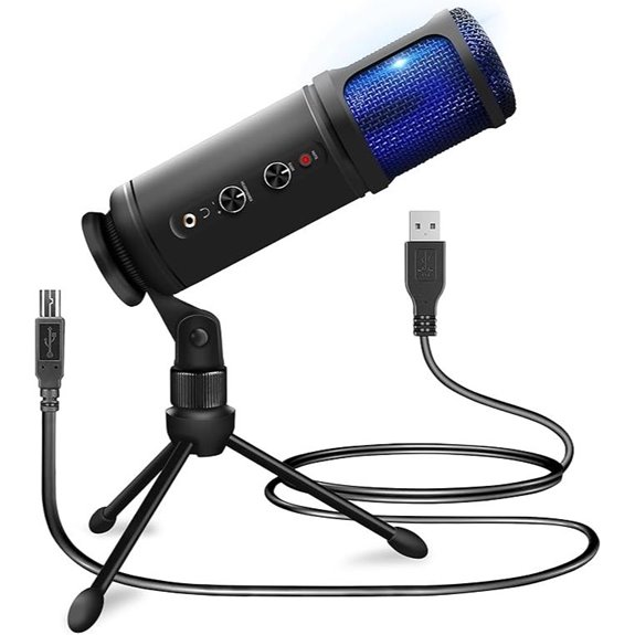 JOVIAL Pyle USB Microphone for Podcast and Streaming